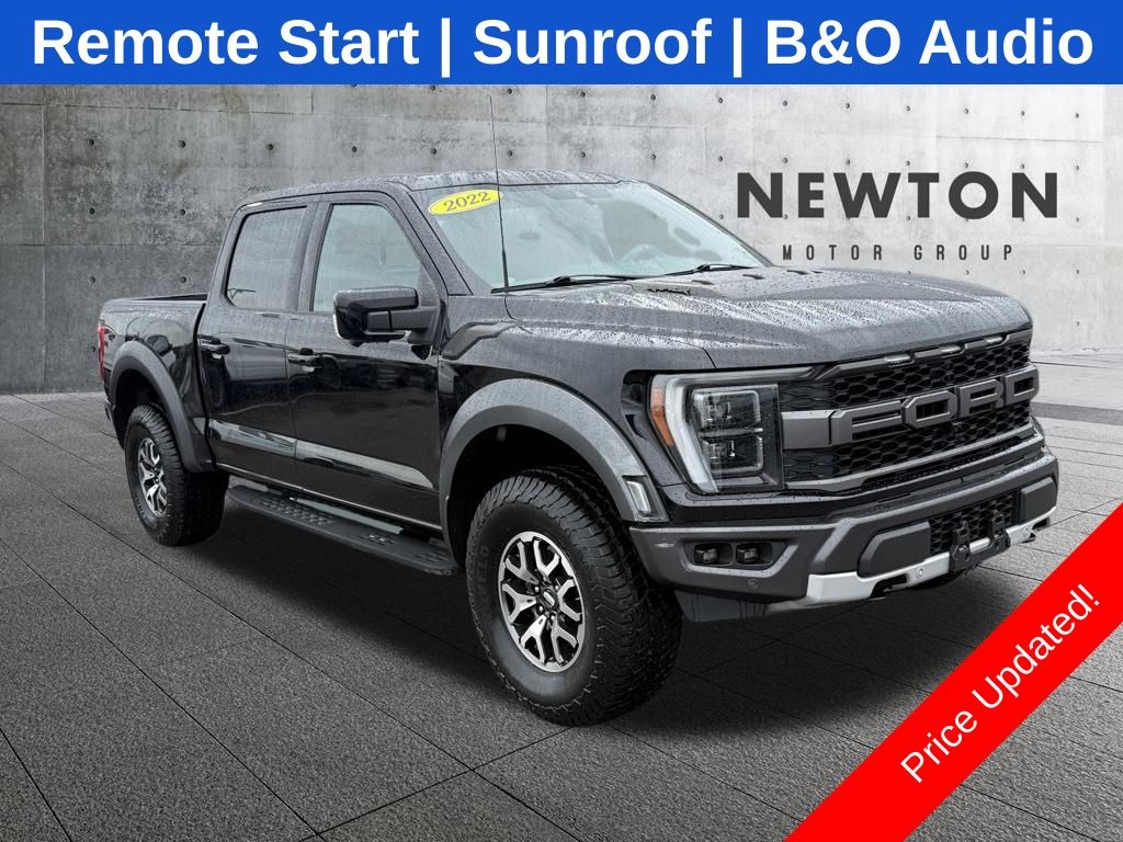 Agate Black Metallic 2022 Ford F-150 Pickup Truck Four-Wheel Drive Automatic