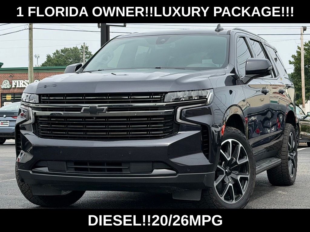 Dark Ash Metallic 2022 Chevrolet Tahoe SUV / Crossover Four-Wheel Drive