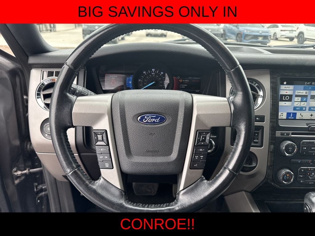 2017 Ford Expedition EL Limited Gray at Texan Dodge Chrysler Jeep Ram