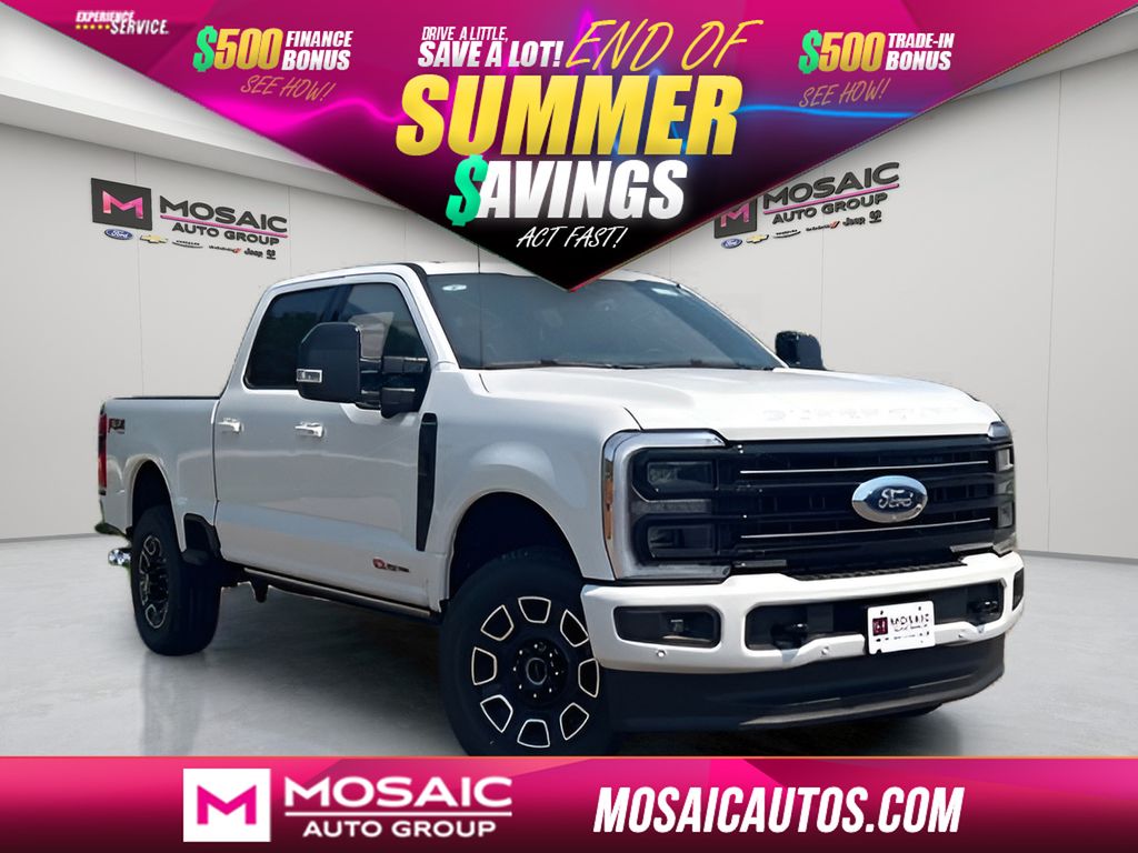New 2025 Ford F-350SD Platinum Trucks
