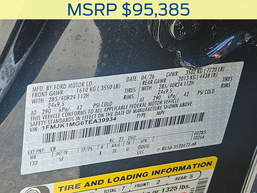 2026 Ford Expedition Max Platinum Blue at Jones Ford