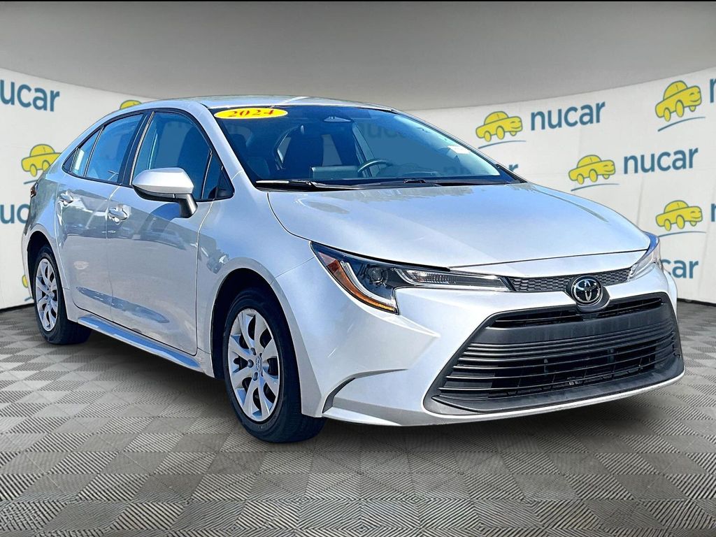 Classic Silver Metallic 2024 Toyota Corolla Sedan Front-Wheel Drive Continuously Variable Transmission
