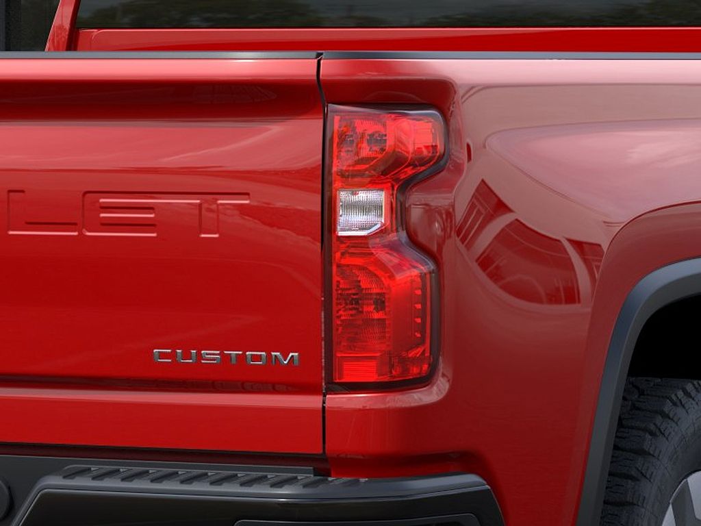 2026 Chevrolet Silverado 2500HD Custom Red at Klick Lewis Buick Chevrolet
