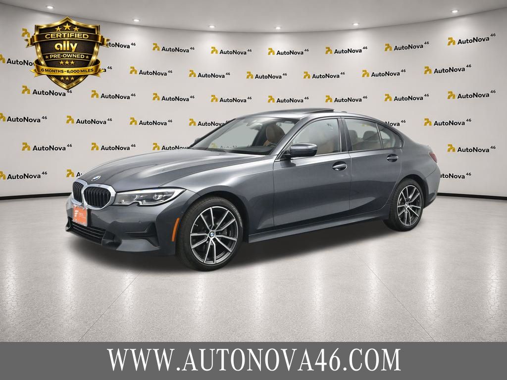 Gray (Mineral Grey Metallic) 2022 BMW 3 Series Sedan All-Wheel Drive 8-Speed Automatic