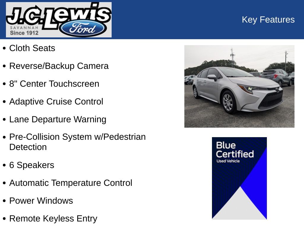 2021 Toyota Corolla LE