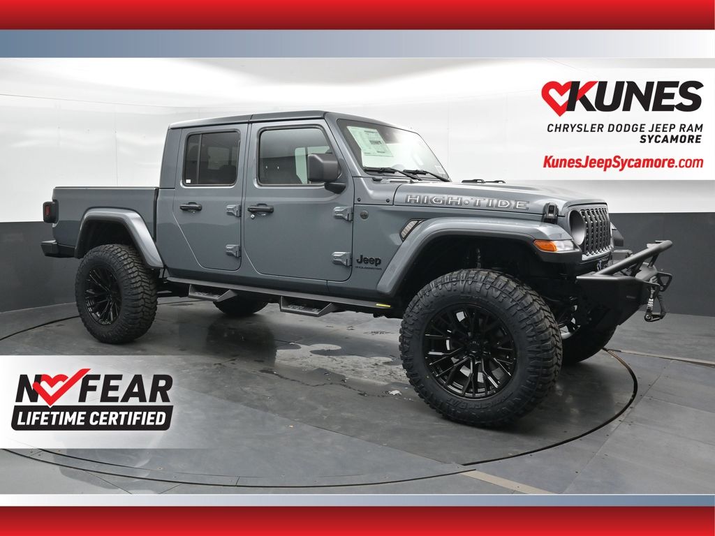 Anvil Clearcoat 2025 Jeep Gladiator Pickup Truck Four-Wheel Drive 8-Speed Automatic