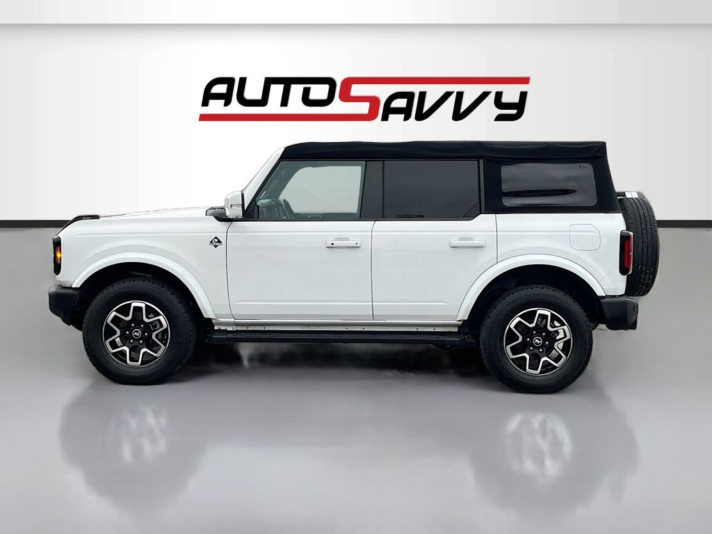 2022 Ford Bronco Outer Banks White at DeMontrond Ford