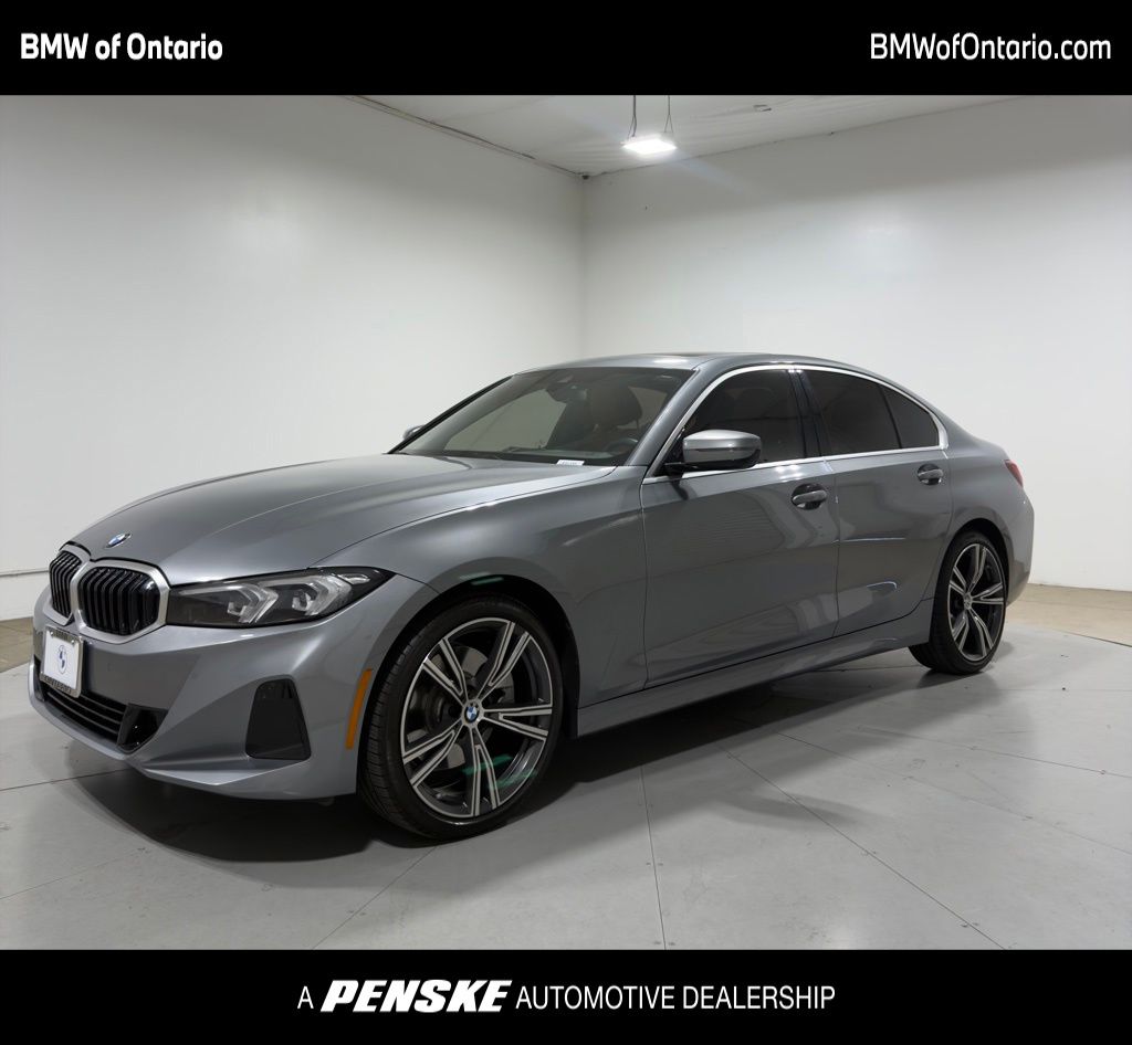 Skyscraper Gray Metallic 2024 BMW 3 Series 330i RWD Sedan Rear-Wheel Drive 8-Speed Automatic