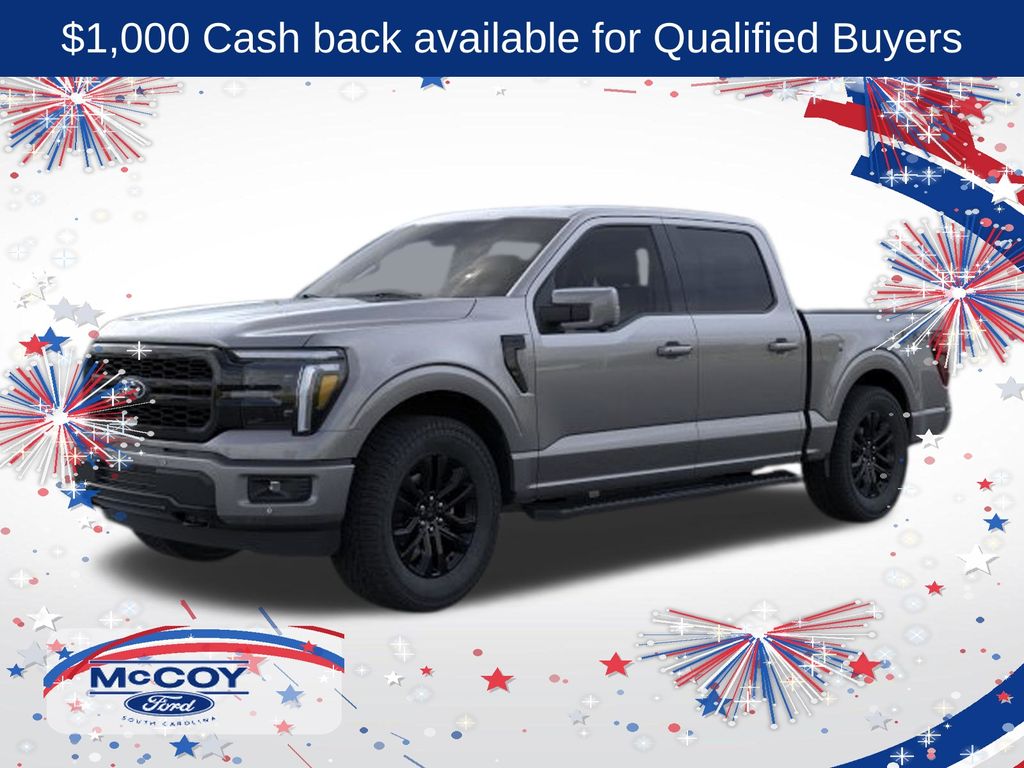 Carbonized Gray Metallic 2026 Ford F-150 Pickup Truck Four-Wheel Drive Automatic