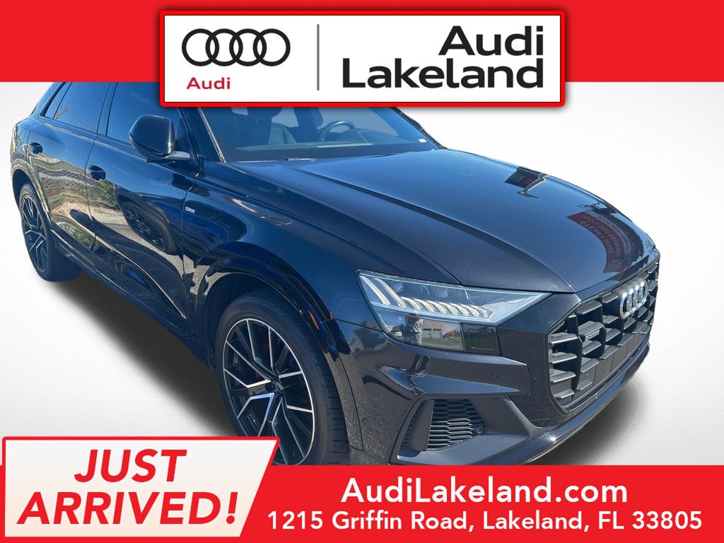 Orca Black Metallic 2019 Audi Q8 quattro Premium Plus 55 TFSI SUV / Crossover All-Wheel Drive 8-Speed Automatic