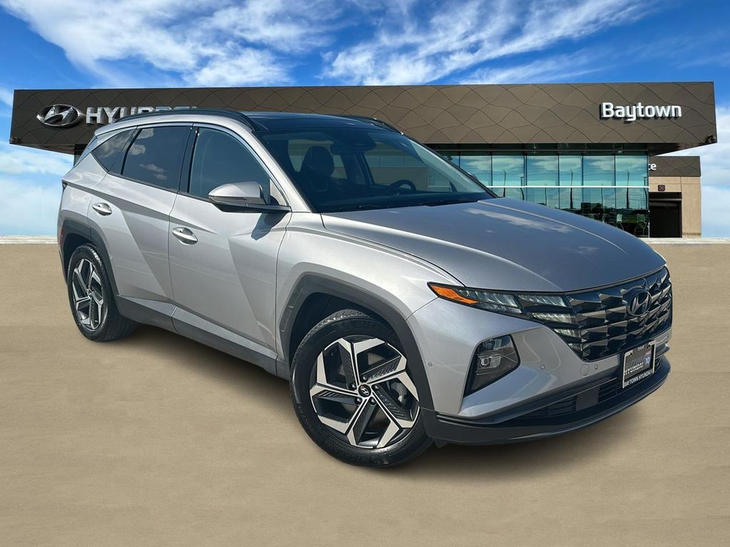 2022 Hyundai Tucson Limited Silver at Bayway Chrysler Dodge Jeep Ram