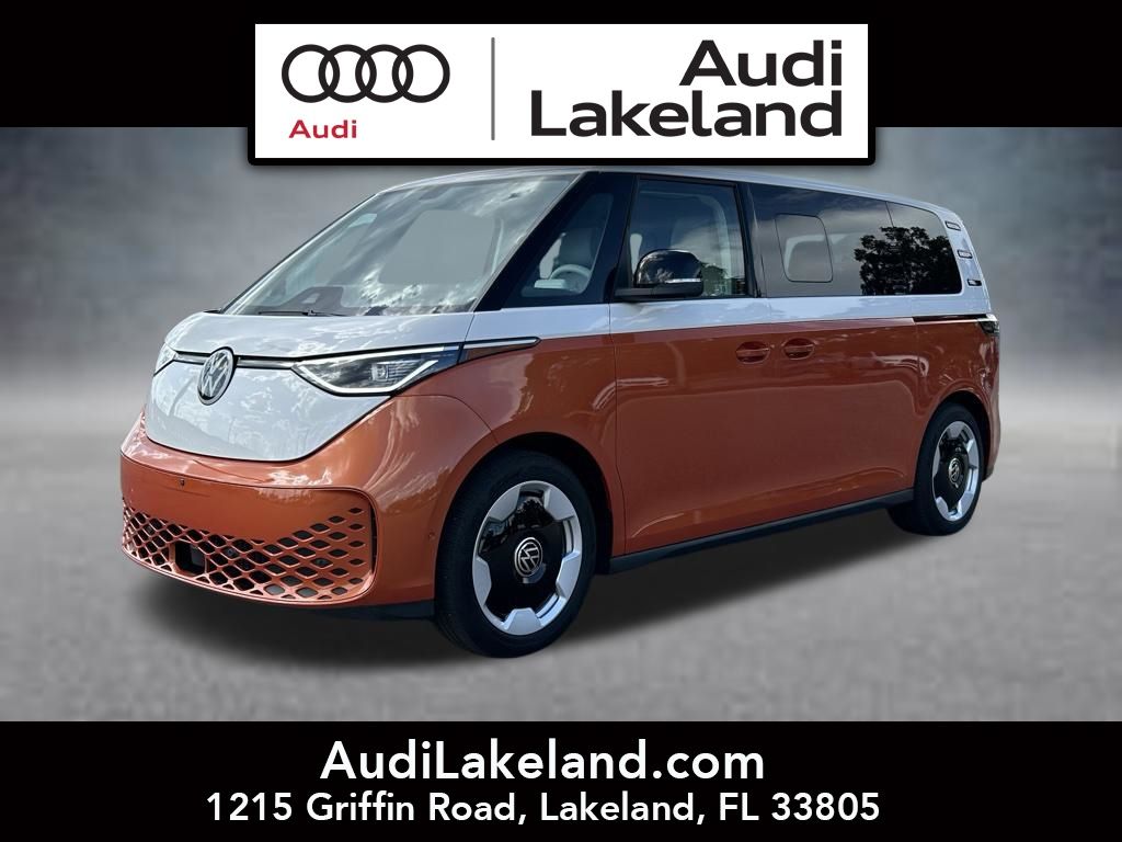 Energetic Orange 2025 Volkswagen ID.Buzz Pro S Plus RWD Minivan Rear-Wheel Drive Automatic