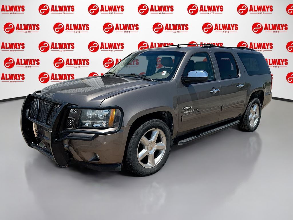 Gray (Mocha Steel Metallic) 2014 Chevrolet Suburban 1500 LT RWD SUV / Crossover 4X2 6-Speed Automatic Overdrive