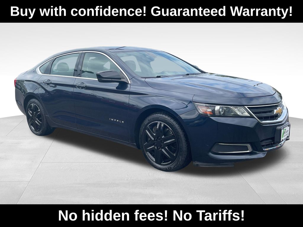Blue Velvet Metallic 2017 Chevrolet Impala Sedan Front-Wheel Drive 6-Speed Automatic Overdrive