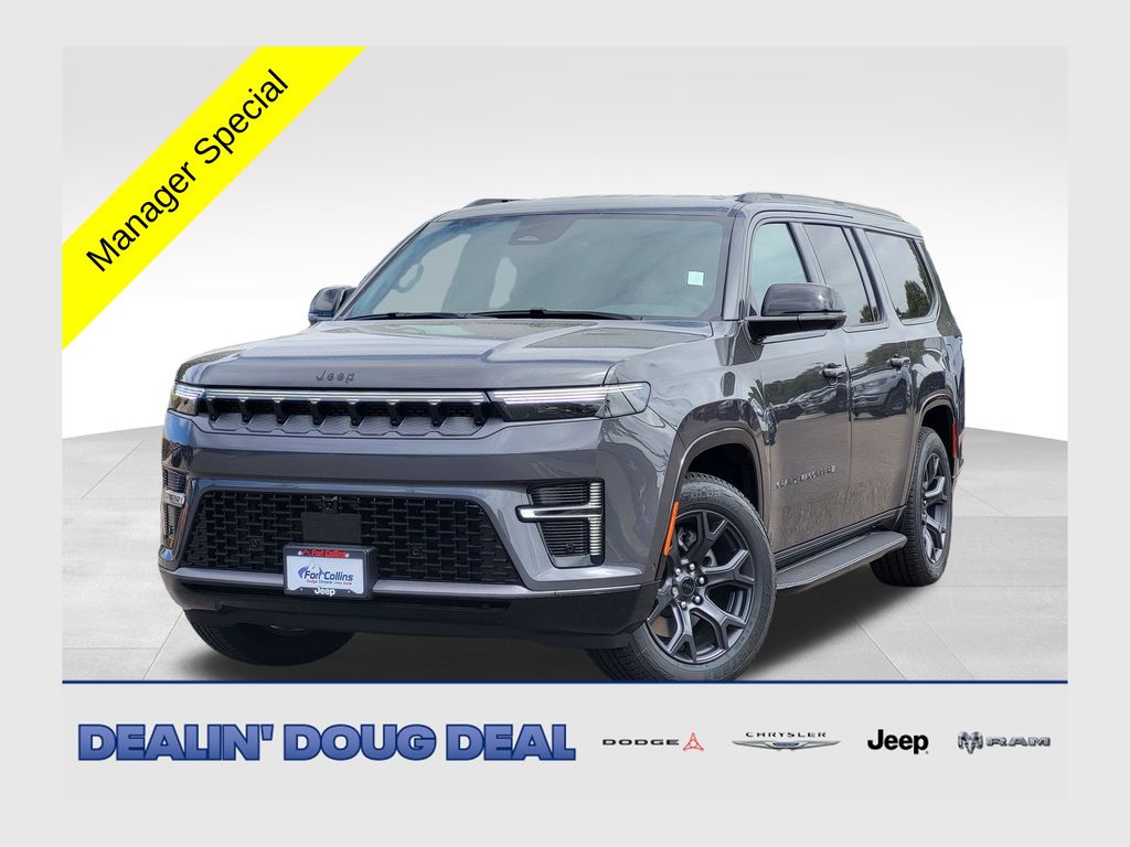 Baltic Gray Metallic Clearcoat 2026 Jeep Grand Wagoneer L SUV / Crossover Four-Wheel Drive 8-Speed Automatic