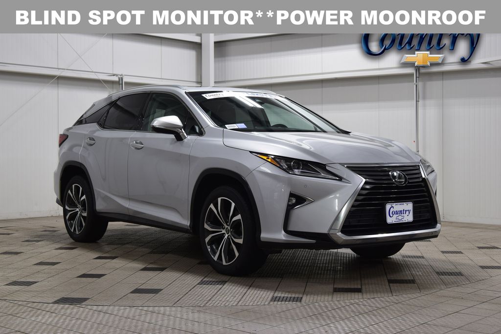 Silver Lining Metallic 2019 Lexus RX 350 AWD SUV / Crossover All-Wheel Drive 8-Speed Automatic
