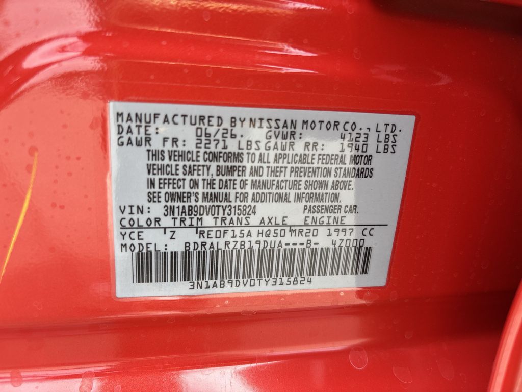 New 2026 Nissan Sentra Sedan