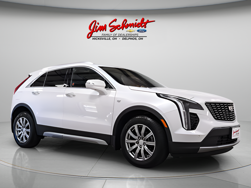 Crystal White Tricoat 2021 Cadillac XT4 SUV / Crossover Four-Wheel Drive 9-Speed Automatic