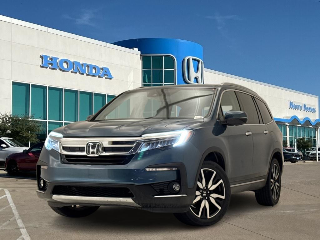 Gray (Steel Sapphire Metallic) 2020 Honda Pilot SUV / Crossover Front-Wheel Drive 9-Speed Automatic