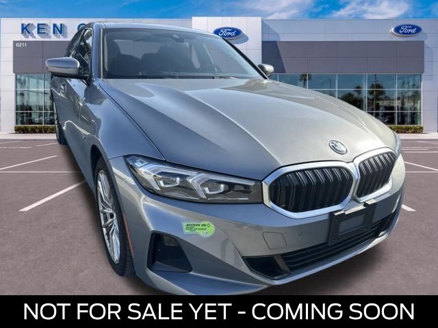 Skyscraper Gray Metallic 2023 BMW 3 Series Sedan Rear-Wheel Drive 8-Speed Automatic