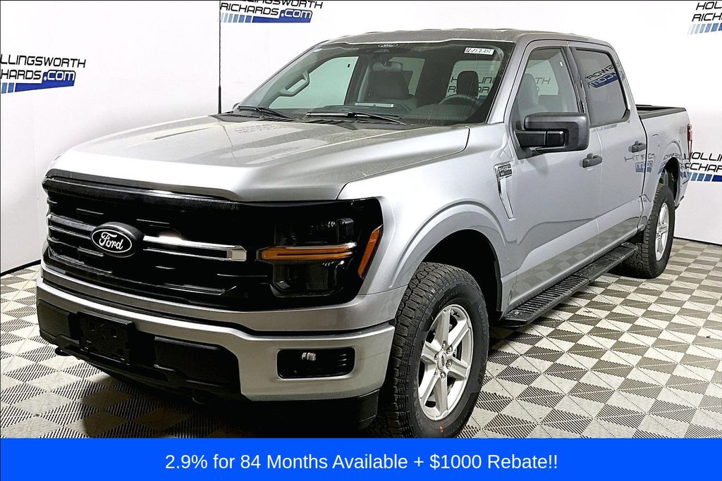 Iconic Silver Metallic 2026 Ford F-150 Pickup Truck Four-Wheel Drive Automatic