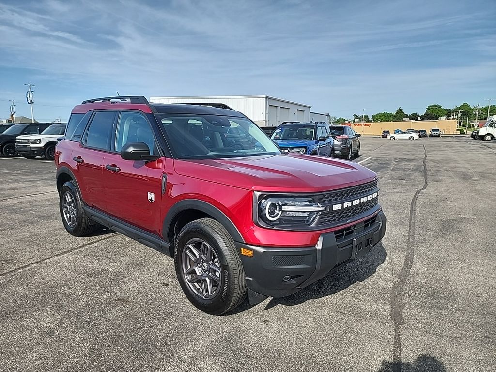 Ruby Red Metallic 2025 Ford Bronco Sport Big Bend AWD SUV / Crossover All-Wheel Drive 8-Speed Automatic