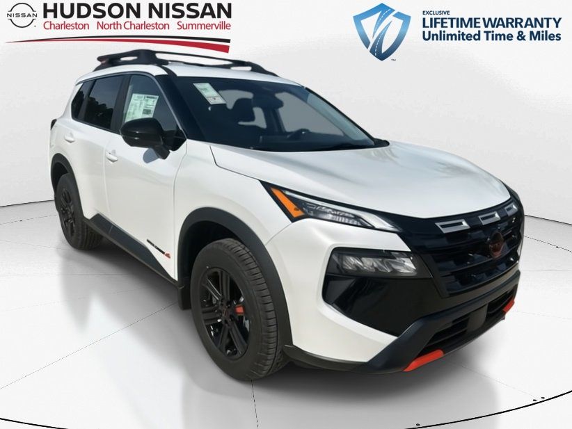 2025 Everest White Pearl Nissan Rogue Rock Creek SUV