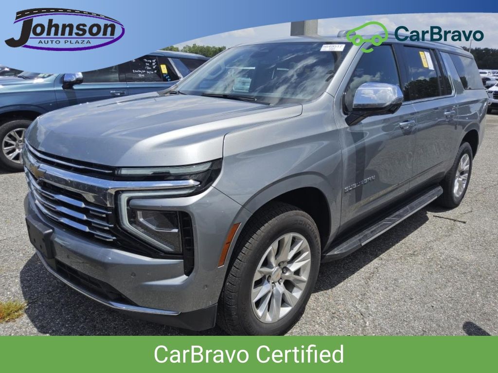 Sterling Gray Metallic 2025 Chevrolet Suburban SUV / Crossover Four-Wheel Drive