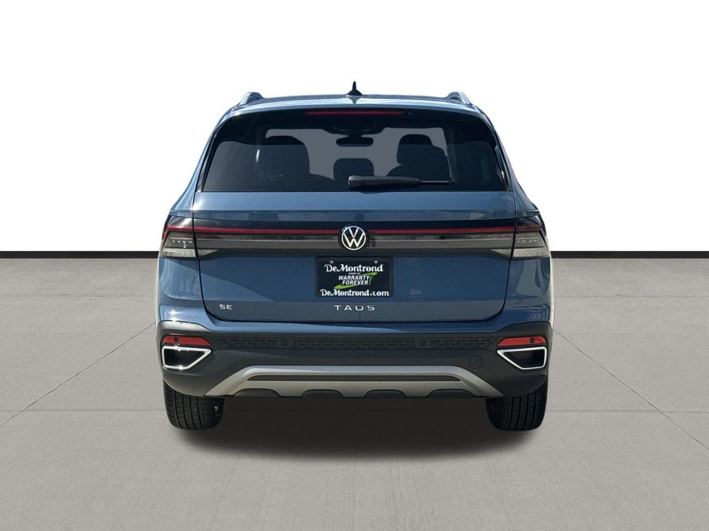 2026 Volkswagen Taos 1.5T SE Blue at DeMontrond Automotive Group