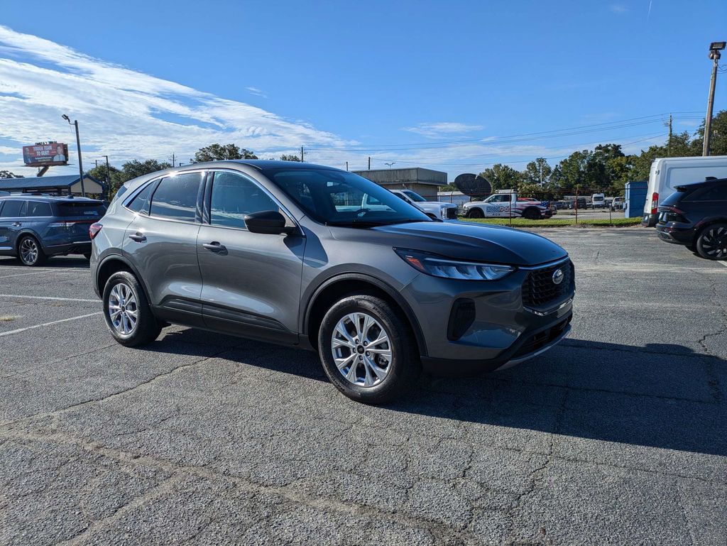 Carbonized Gray Metallic 2024 Ford Escape SUV / Crossover All-Wheel Drive 8-Speed Automatic