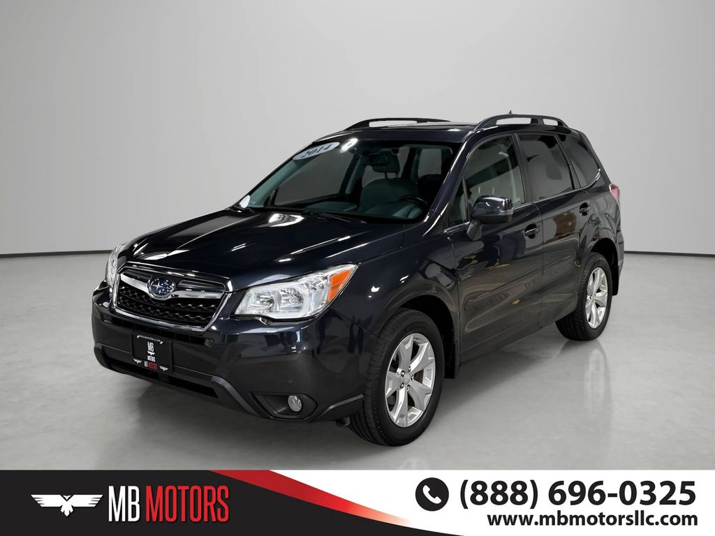 Dark Gray Metallic 2014 Subaru Forester SUV / Crossover All-Wheel Drive Continuously Variable Transmission