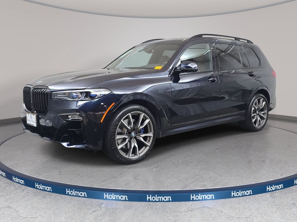 Carbon Black Metallic 2021 BMW X7 SUV / Crossover All-Wheel Drive 8-Speed Automatic