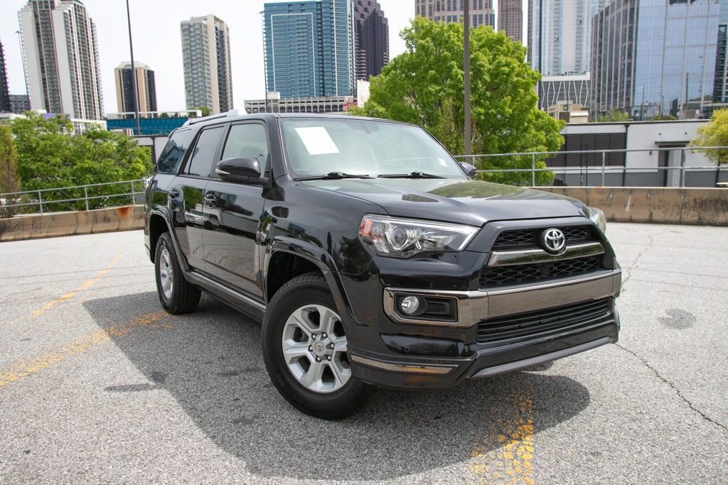 Midnight Black Metallic 2019 Toyota 4Runner Limited Nightshade 4WD SUV / Crossover All-Wheel Drive 5-Speed Automatic Overdrive