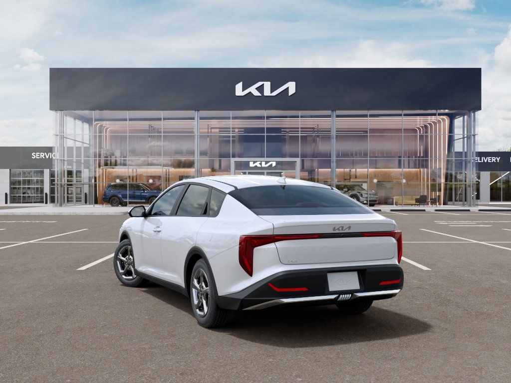 2026 Snow White Pearl Kia K4 LXS FWD Sedan
