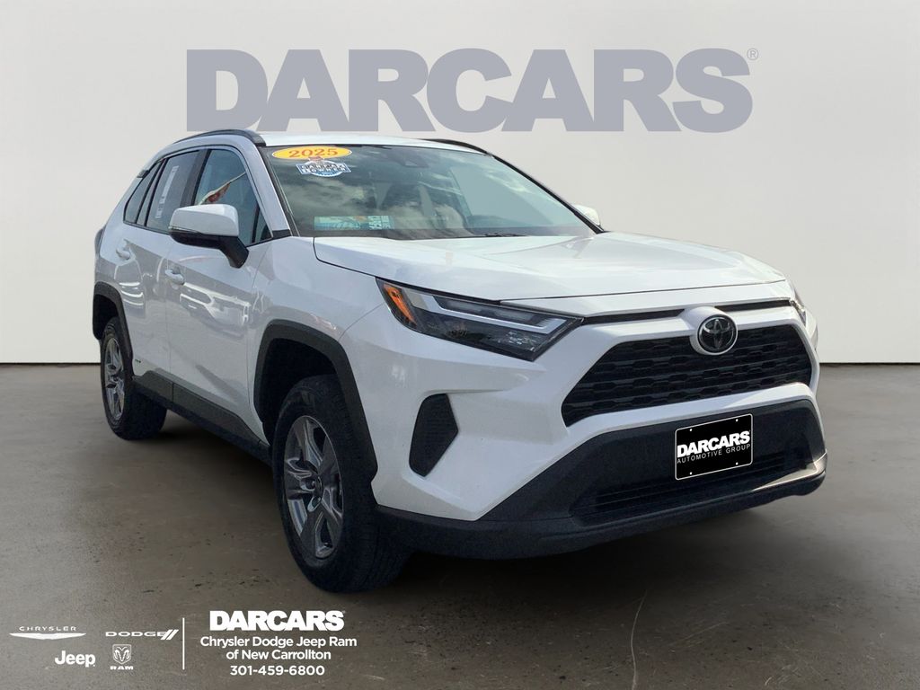 Ice 2025 Toyota RAV4 Hybrid SUV / Crossover All-Wheel Drive Continuously Variable Transmission