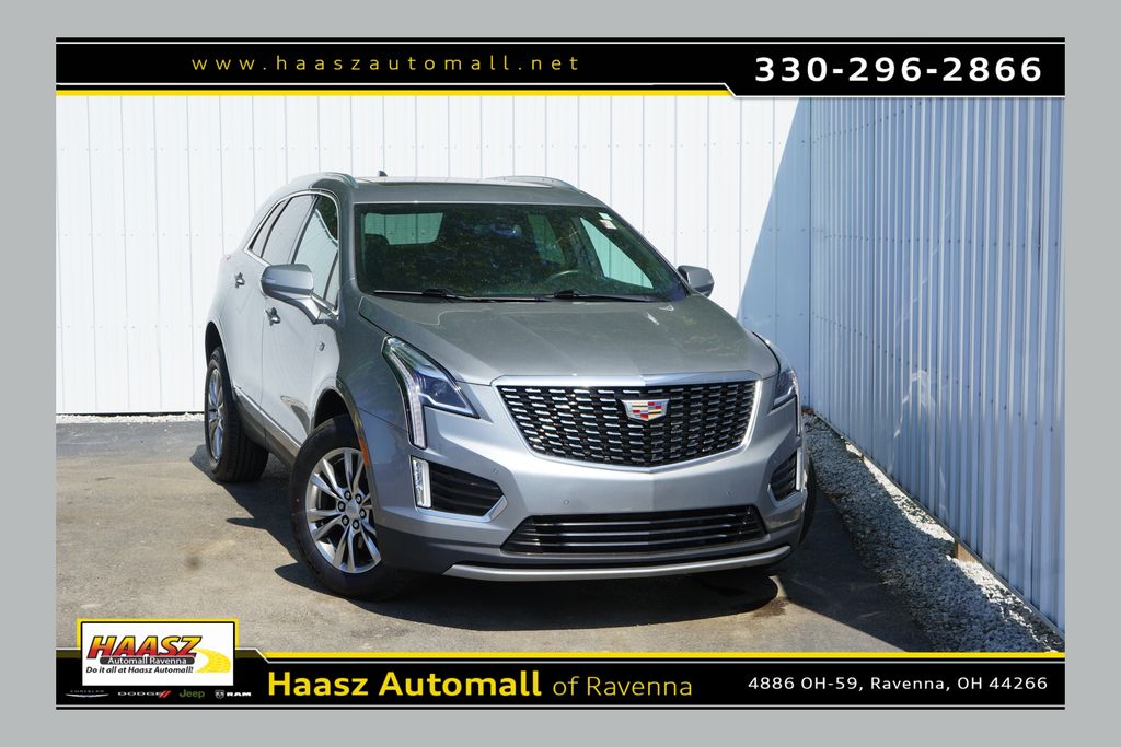 Argent Silver Metallic 2023 Cadillac XT5 SUV / Crossover Four-Wheel Drive 9-Speed Automatic