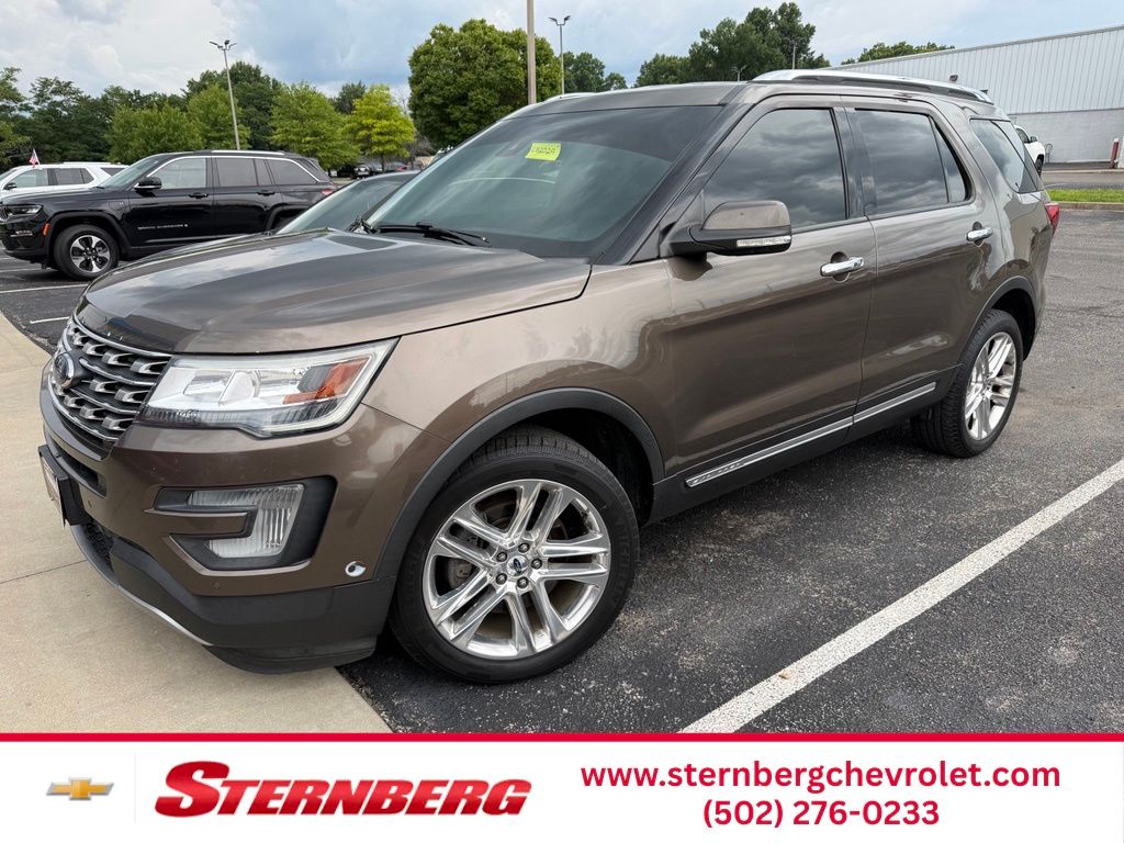 Caribou Metallic 2016 Ford Explorer SUV / Crossover All-Wheel Drive 6-Speed Automatic