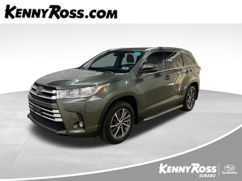 Jade Metallic 2019 Toyota Highlander SUV / Crossover All-Wheel Drive 8-Speed Automatic