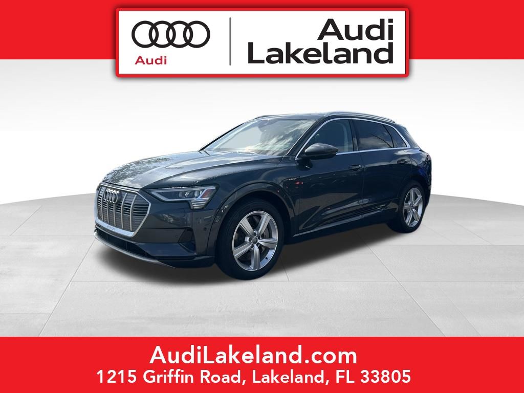 Manhattan Gray Metallic 2019 Audi e-tron Premium Plus quattro AWD SUV / Crossover All-Wheel Drive Automatic