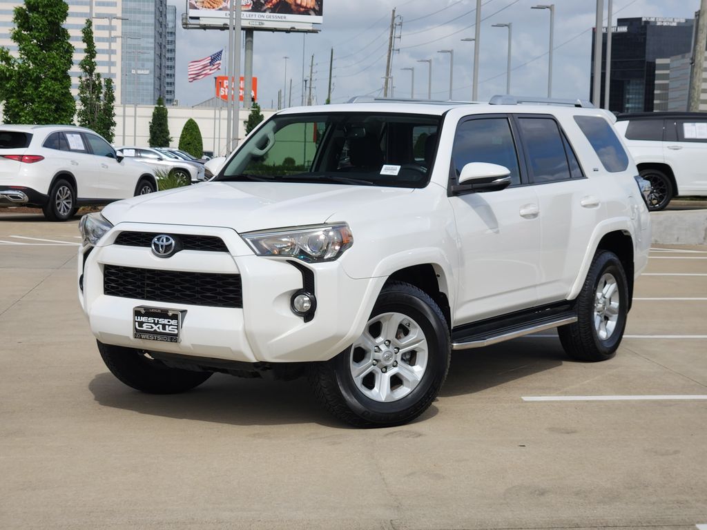 Super White 2016 Toyota 4Runner SUV / Crossover 4X2 5-Speed Automatic Overdrive