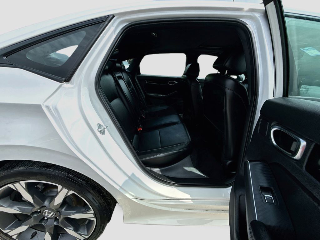 2025 Honda Civic Hybrid Sport Touring White at AutoSavvy Houston Southwest