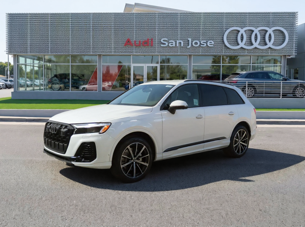 Glacier White Metallic 2026 Audi Q7 SUV / Crossover All-Wheel Drive 8-Speed Automatic