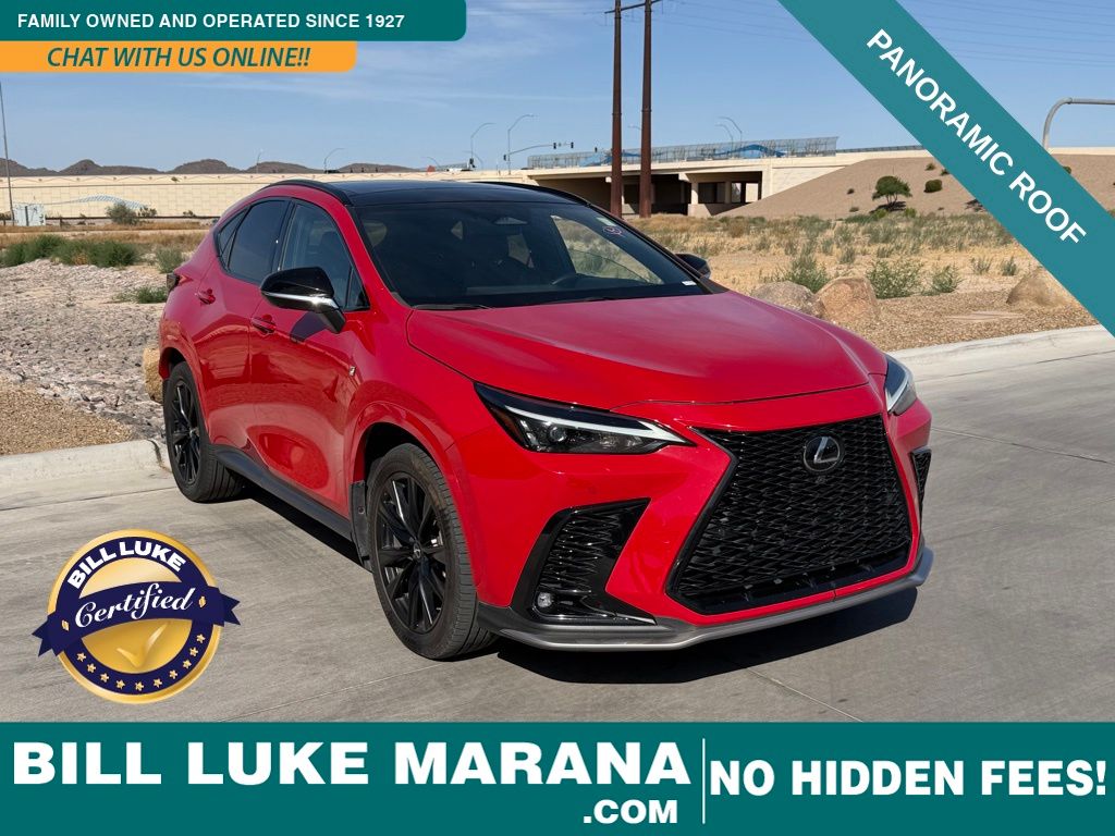 Red Line 2024 Lexus NX 350 F SPORT Handling AWD SUV / Crossover All-Wheel Drive 8-Speed Automatic
