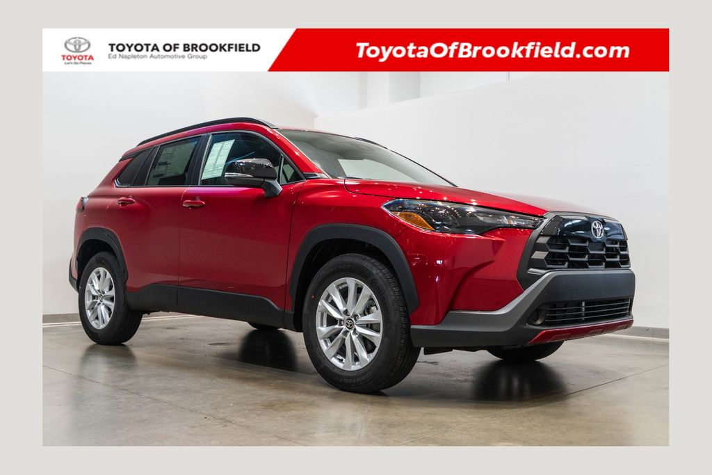 Red Crystal 2026 Toyota Corolla Cross LE AWD SUV / Crossover All-Wheel Drive Continuously Variable Transmission