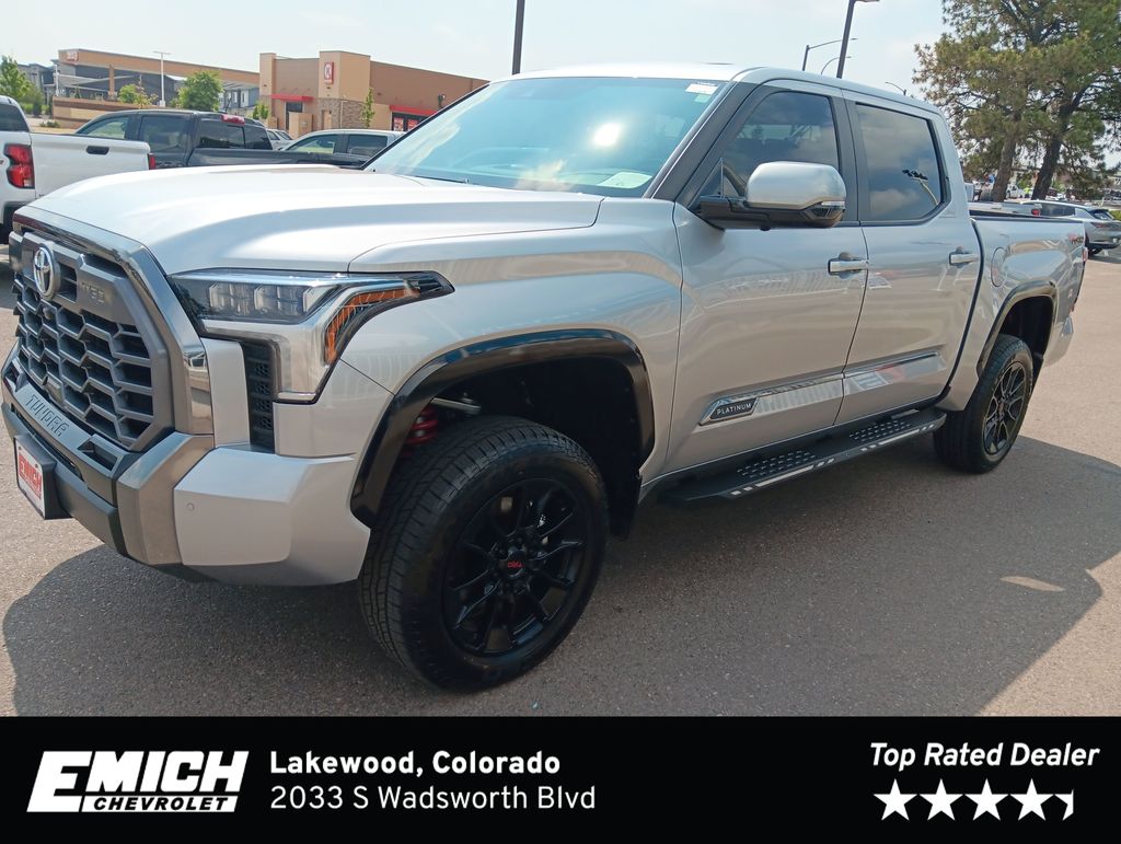 Celestial Silver Metallic 2026 Toyota Tundra Pickup Truck Four-Wheel Drive Automatic