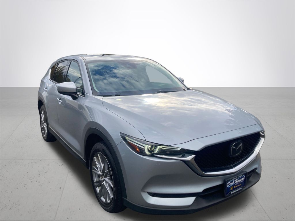 Used 2021 Mazda CX-5 Grand Touring with VIN JM3KFBDM3M1348835 for sale in Gladstone, OR