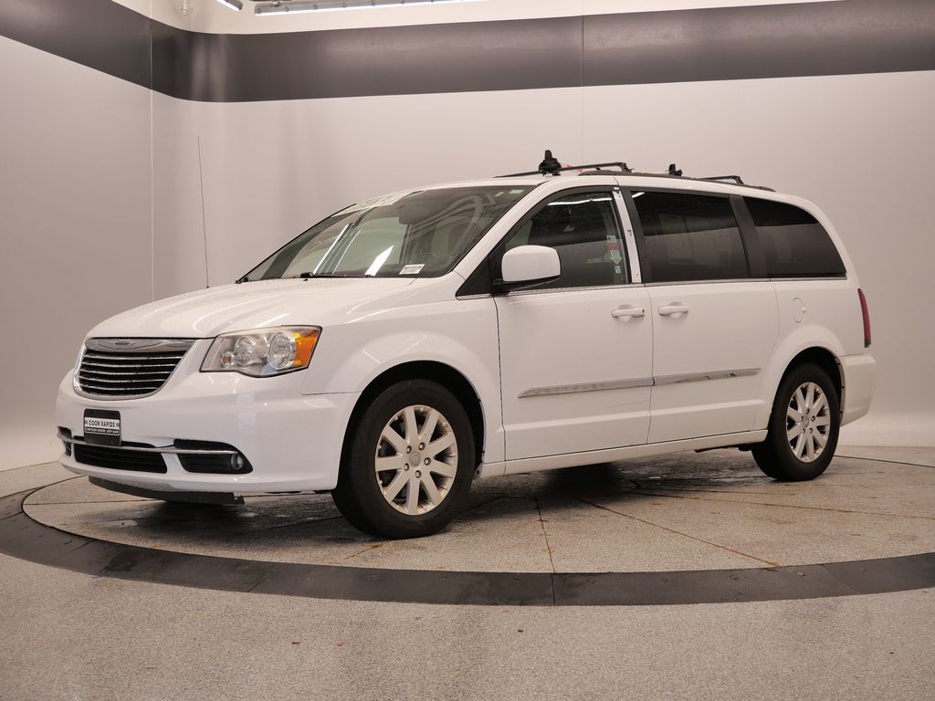 Bright White Clearcoat 2014 Chrysler Town & Country Minivan Front-Wheel Drive 6-Speed Automatic