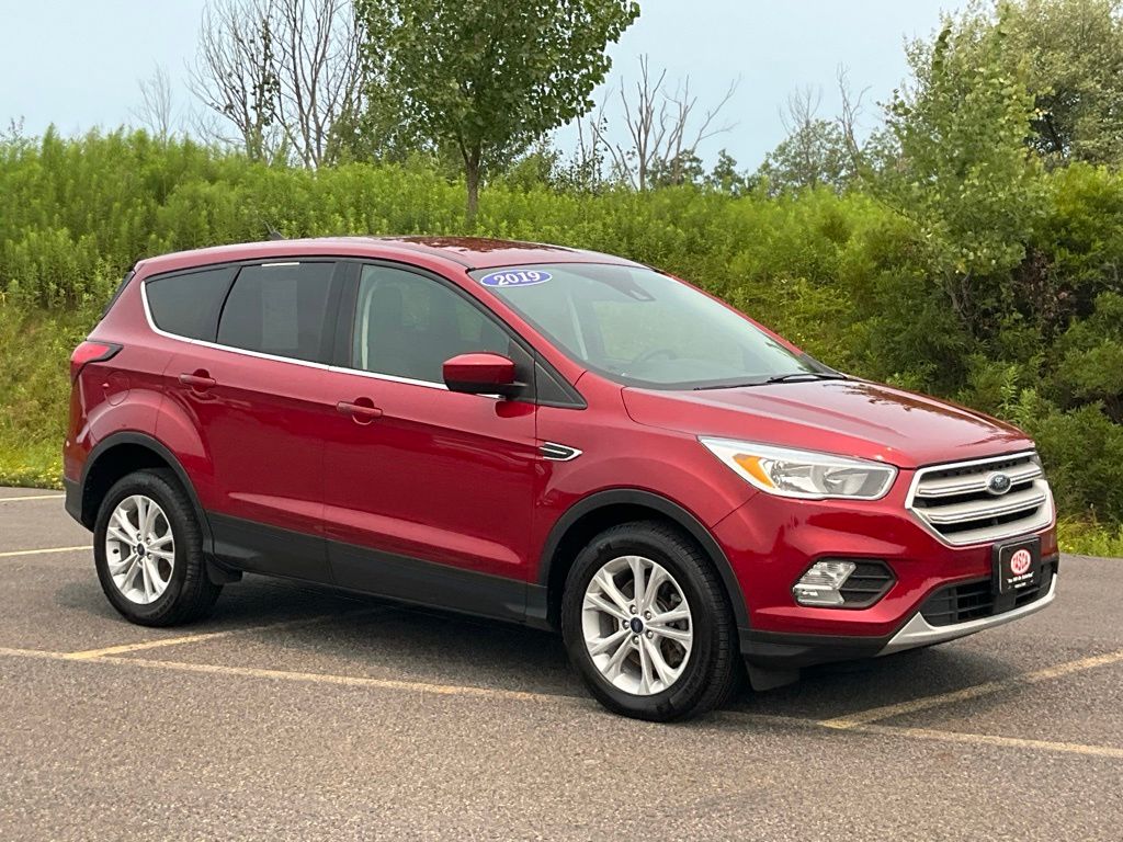 Ruby Red Metallic 2019 Ford Escape SUV / Crossover All-Wheel Drive 6-Speed Automatic