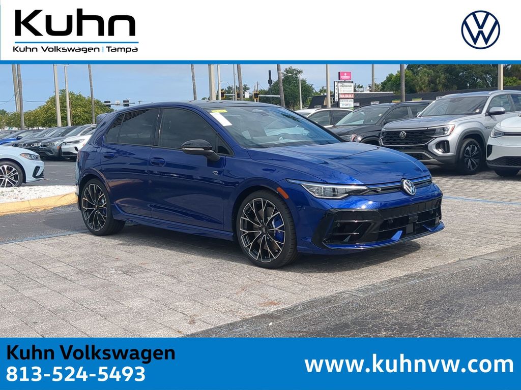 Lapiz Blue Metallic 2026 Volkswagen Golf R 4Motion Hatchback All-Wheel Drive 7-Speed Dual Clutch