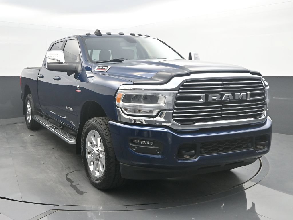Patriot Blue Pearlcoat 2023 RAM 2500 Pickup Truck Four-Wheel Drive 6-Speed Automatic